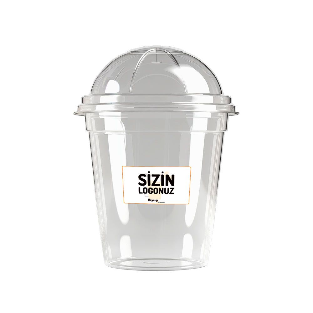 16oz Özel Baskılı Plastik Bardak