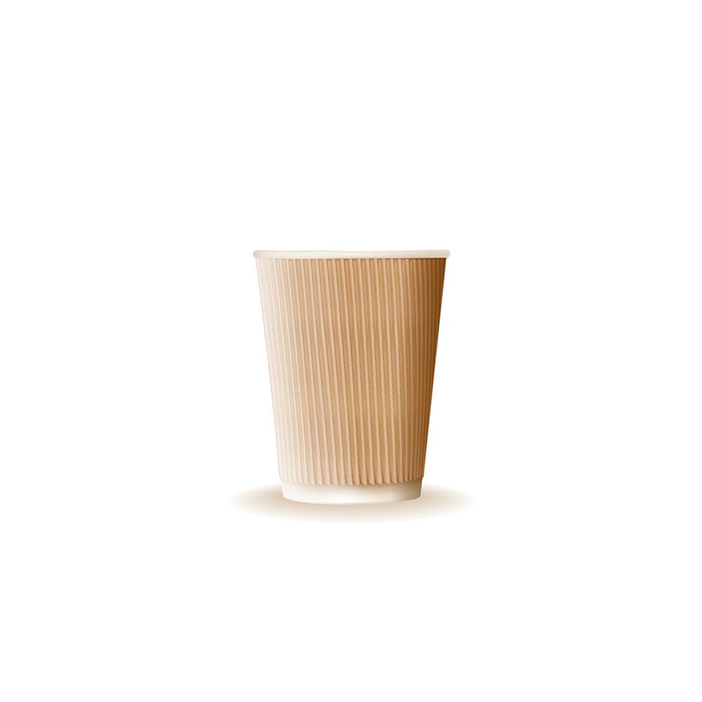 7oz Ripple Wall Karton Bardak