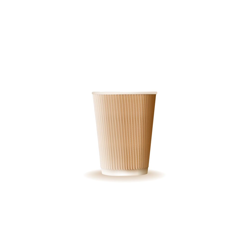 4oz Ripple Wall Karton Bardak