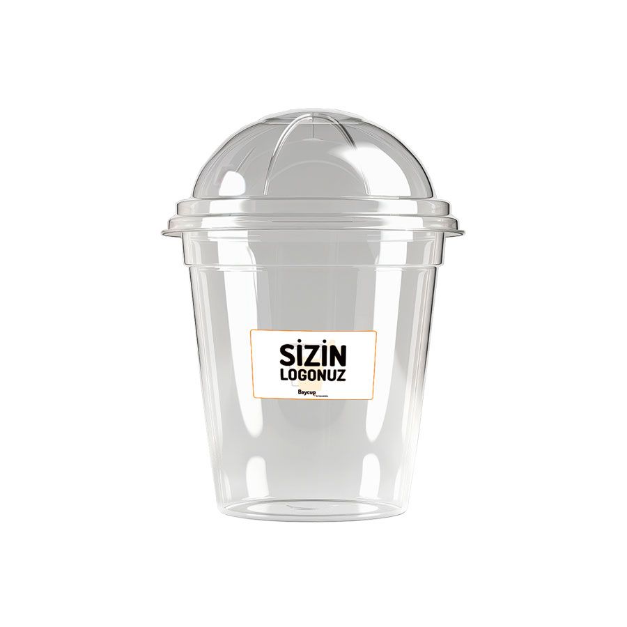 12oz Özel Baskılı Plastik Bardak